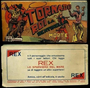 STRISCIA - ALBO INTREPIDEZZA - TORNADO ROI N.4 1952 [EM220] - Imagen 1 de 1
