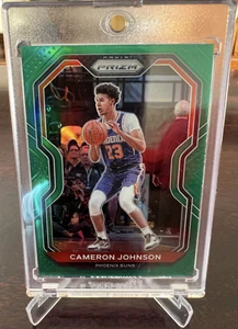 2020/21 Panini Prizm Cameron Johnson Green Phoenix Suns - Zdjęcie 1 z 2