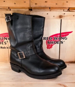 Red Wing 968-1 Engineer Boots Size 12D (Soft Toe) (USA) - Picture 1 of 9