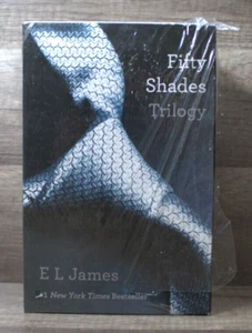 Adult Romance Erotic Novels-Fifty 50 Shades of Grey Trilogy Book Box Set - Picture 1 of 4