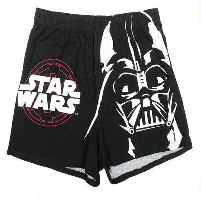 $42 Star Wars Ropa Interior Hombres Negro Blanco Darth Vader Algodón Boxer Shorts Talla S Foto 1 de 4
