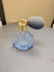 Blue Glass • Perfume Spritzer/atomizer • Empty Bottle - Picture 1 of 3