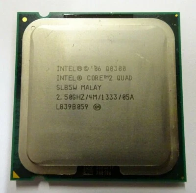 Intel Core 2 Quad Q8300 - SLB5W - 2,50 GHz - Sockel 775 #25 - Bild 1 von 2