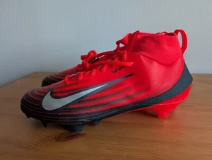 Nike Zoom Vapor Pro 1 Crimson Red Football Cleats Men's Size 10.5 HF9409-600 - Picture 1 of 9