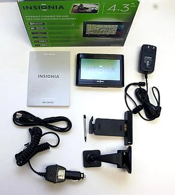 Insignia NS-CNV20 Car Portable GPS Navigator Boxed Set 4.3" LCD text-to-speech B - Image 1 of 3