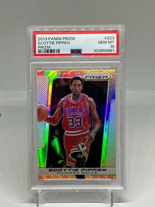 Scottie Pippen 2013 Panini Prizm Silver #223 PSA 10 Chicago Bulls POP 5 - Picture 1 of 2