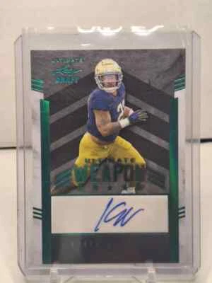 2022 Kyren Williams leaf ultimate draft auto 25/25 🔥🔥🔥 - Image 1 of 2