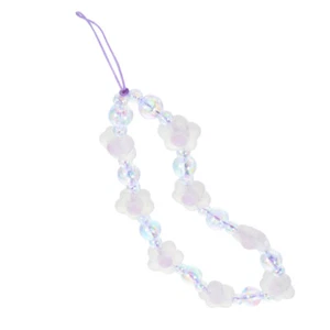 Wrist Rope Hanger Chain Phone Wristlet Strap Beaded Mobile Lanyard - Zdjęcie 1 z 12