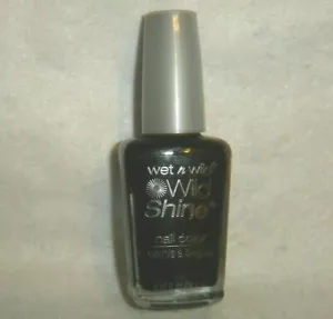 wet n wild***BRILLO SALVAJE***Color de uñas #424A CREMA NEGRA~~0,43 fl oz/12,7 ml~~NUEVO - Imagen 1 de 12