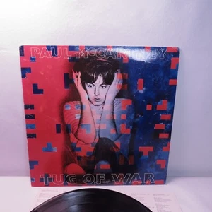 Paul McCartney: Tug Of War vinyl LP VG 1982 Columbia TC 37462 George Martin - Picture 1 of 4