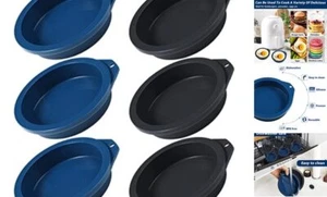 Air Fryer Egg Mold 6PCS Round Silicone Molds for Baking Muffin Top Pan 4 inch - Picture 1 of 8