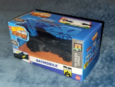 1989 Batman Batmobile 1:32 Hot Wheels Pull-Back Speeders MIB - Image 1 of 4