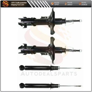 For 2000-2005 Mitsubishi Eclipse Full Set Front Rear Shock Bare Strut Absorbers - Picture 1 of 12
