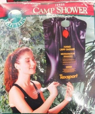 Ducha caliente portátil Ozark Jumbo de 4,5 galones con energía solar para campamento Foto 1 de 2