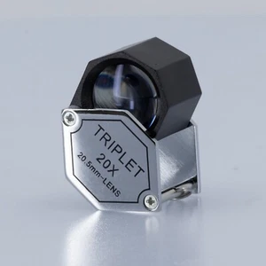 20X Professional Inspection Jeweler Magnifier with triplet lens, Pro Series - Picture 1 of 5