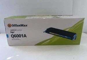 Office Max Toner Compatible with Q6001A Cyan HP LaserJet Cartridge - Picture 1 of 2