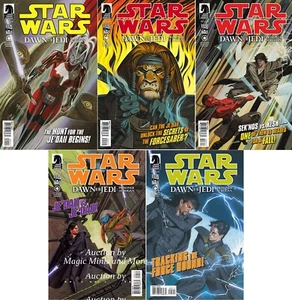 Star Wars DAWN OF THE JEDI - PRISONER BOGAN (5) Issue #1 2 3 4 5 Comic SET 1st - Picture 1 of 1