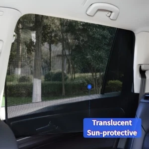 Multi-Functional Adaptable Easy to Install 4-Pack Magnetic Car Sunshade Curtains - Picture 1 of 11