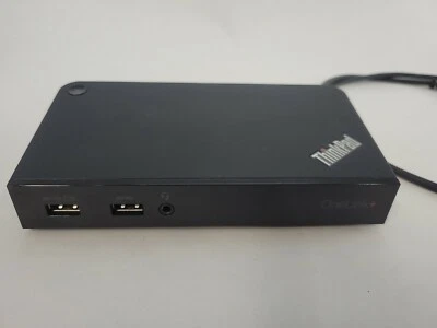 Lenovo 40A4 ThinkPad OneLink Plus Dock - Black (40A40090US), Tested - Image 1 of 4