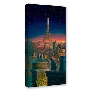 A Taste of Paris 20Hx10W Disney CHEF REMY RATATOUILLE Wall Art by Rob Kaz - Picture 1 of 1