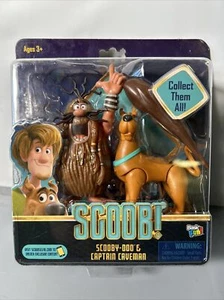 Scoob! Juego de 2 figuras de acción Scooby-Doo & Captain Caveman Movie 2020 ~ TOTALMENTE NUEVO - Imagen 1 de 6