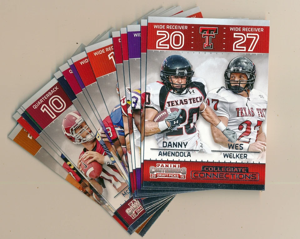 2015 Contenders Draft COLLEGIATE CONNECTIONS Insert - PICK YOUR OWN - Image 1 of 1