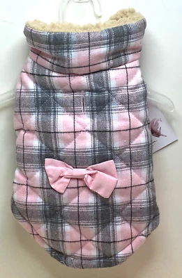 Jessica Simpson Ropa para Mascotas Perro Forrado Abrigo Cálido Chaleco Chaqueta X-Pequeño (hasta 8 libras) Foto 1 de 4