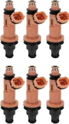 6x Inyectores de combustible para Lexus 1998-2000 GS400 SC400 4,0 L 2001-2007 GS430 2001-2006 Foto 1 de 4