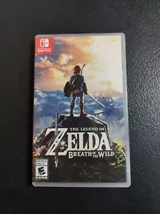 Genuine The Legend of Zelda Breath of the Wild Nintendo Switch EMPTY CASE ONLY - Picture 1 of 3