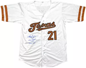 Roger Clemens Signed Texas Longhorns Jersey Nat'l Champs 83, Hook Em TRISTAR - Picture 1 of 2
