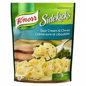 12 x Knorr Sidekicks Sour Cream & Chives Pasta je 120g, - Bild 1 von 2