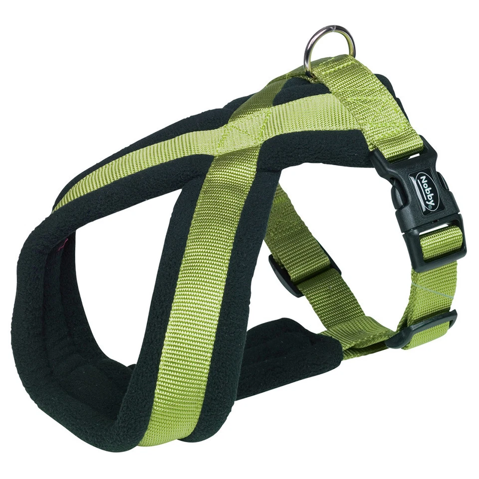 Nobby Komfort Geschirr Classic lindgrün für Hunde, gepolstert, verstellbar - Bild 1 von 1