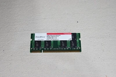 Innodisk 4GB (1x4GB) PC2-6400 DDR2 800MHz SODIMM Laptop Memory M2SK-4GMJ6C05-C - Image 1 of 4