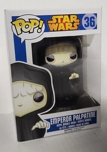 Funko Pop! Emperor Palpatine #36 Blue Box Vinyl Figure Vaulted - Picture 1 of 6