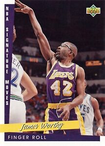 1993-94 Upper Deck #250 James Worthy Los Angeles Lakers HOF