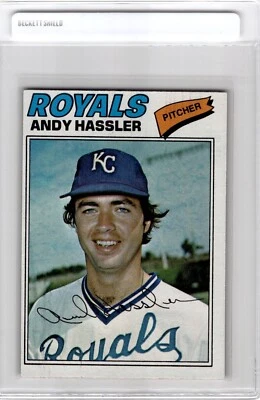 1977 Topps - Andy Hassler #602 Near Mint FREE SHIPPING - Image 1 of 2