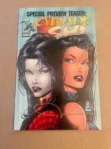 Cyblade/Shi Special Preview Teaser SIGNED Billy Tucci 1st Witchblade Silvestri - Picture 1 of 1