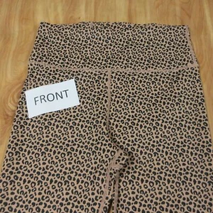 ANTHROPOLGIE All Fenix Cheetah Sandy Leggings Size M Animal Print Leopard Pants - Picture 1 of 13