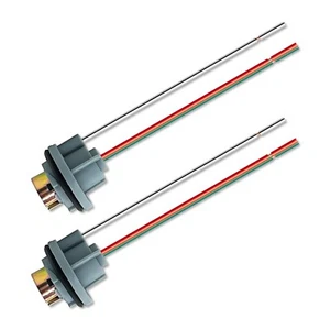 DAMA 1157 BAY15D Female Socket Wire Harness Pigtails Brake Turn Signal Pack of 2 - Picture 1 of 8