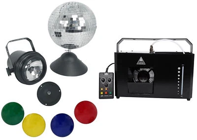 Chauvet Hurricane Haze 4D DMX Water Based Haze Machine Hazer+Mirror Ball+Pinspot - Image 1 of 4