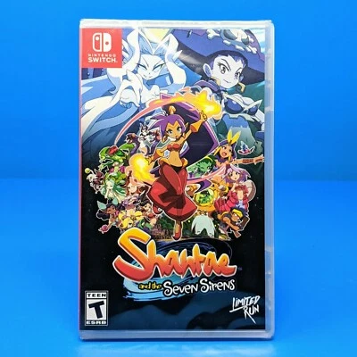 Limited Run #72 Shantae and the Seven Sirens (Nintendo Switch) Physical Variant  - Image 1 of 2