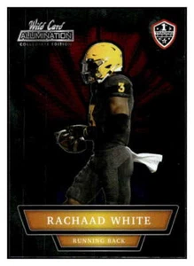 RACHAAD WHITE RC 2021 Wild Card Alumination NIL ROOKIE #68 Buccaneers N ID:53292 - Picture 1 of 2