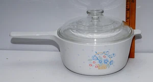 Corning Ware Country Cornflower 2,5 QT Kochtopf mit Deckel S-2,5-B 1988-1993 - Bild 1 von 6