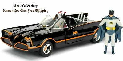 Jada Toys DC Comics 1966 Serie de TV Clásica Batimóvil con Batman y Robin  Foto 1 de 4