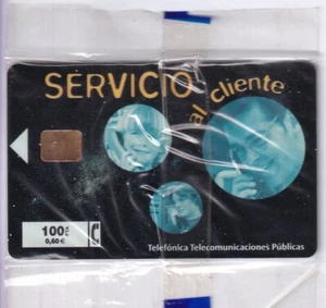 EUROPE TELECARTE / PHONECARD .. ESPAGNE 100P PRIVEE SERVICIO 09/00 NSB/NEUVE - Imagen 1 de 2