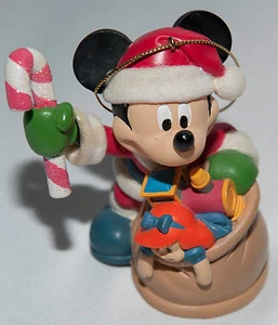 Disney Mickey Mouse Bolsa de Juguetes Adorno de Navidad - Imagen 1 de 7