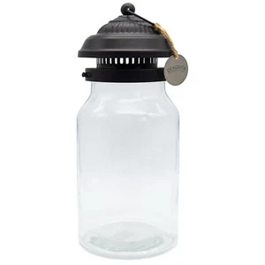 Terrarium Glas mit Deckel - 5L Dekoglas Glas-Laterne Vase - 16x41cm Pflanzenglas - Bild 1 von 11