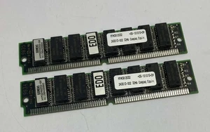 32MB (2 x 16MB) Siemens / Compaq 243013-002 60ns 72-Pin EDO SIMM Memory Modules - Picture 1 of 4