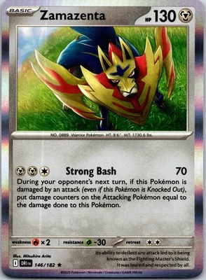 Zamazenta 146/182 -  Destined Rivals Holo - Image 1 of 2