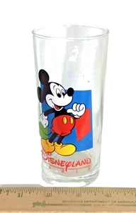Disnyland Paris Mickey Mlouse Souvenir Glass Tumbler - euc - Picture 1 of 1
